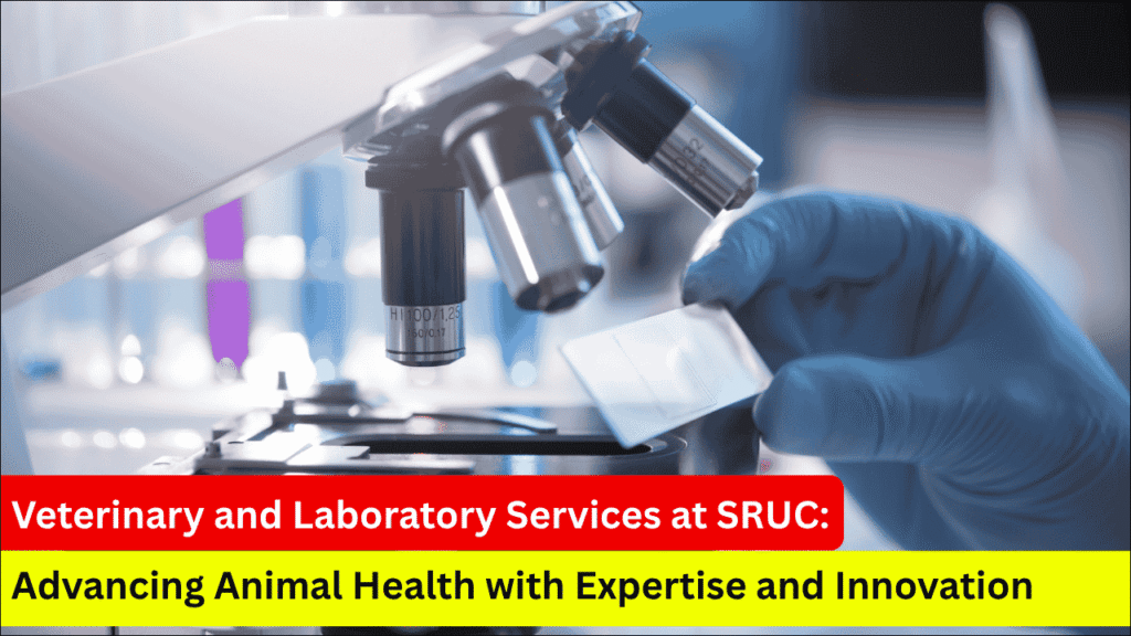 Veterinary and Laboratory Services at SRUC, Advancing Animal Health with Expertise and Innovation